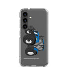 The Tractor Mugs Store Samsung Galaxy S24 New Holland The 7040-1 | Clear Case for Samsung® Quality Farmers Merch