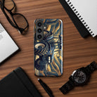 The Tractor Mugs Store Samsung Galaxy S24 New Holland TM 155  | Art Deco Tough case for Samsung® Quality Farmers Merch