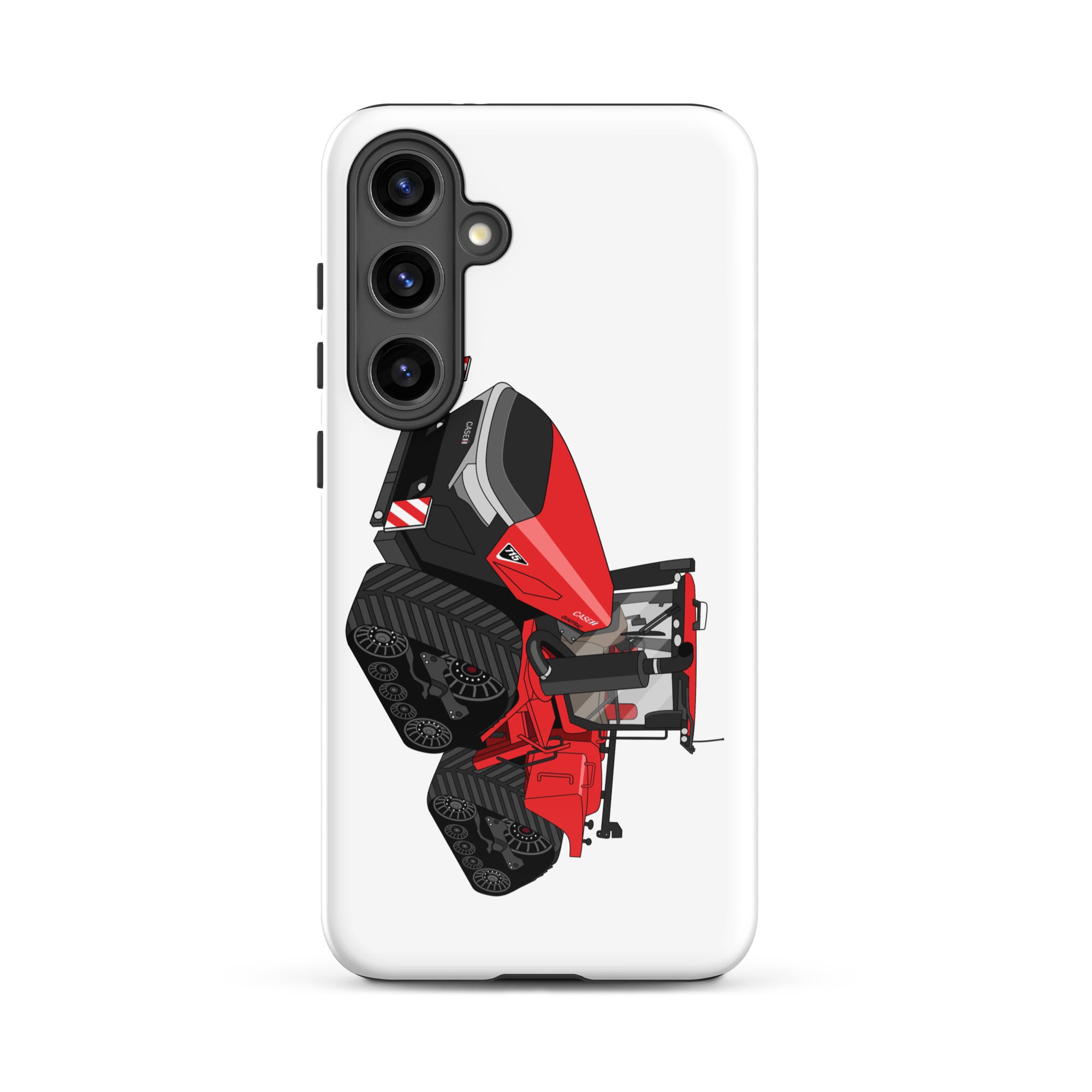 The Tractor Mugs Store Samsung Galaxy S24 Plus Case IH Quadtrac 715 | Tough case for Samsung® Quality Farmers Merch