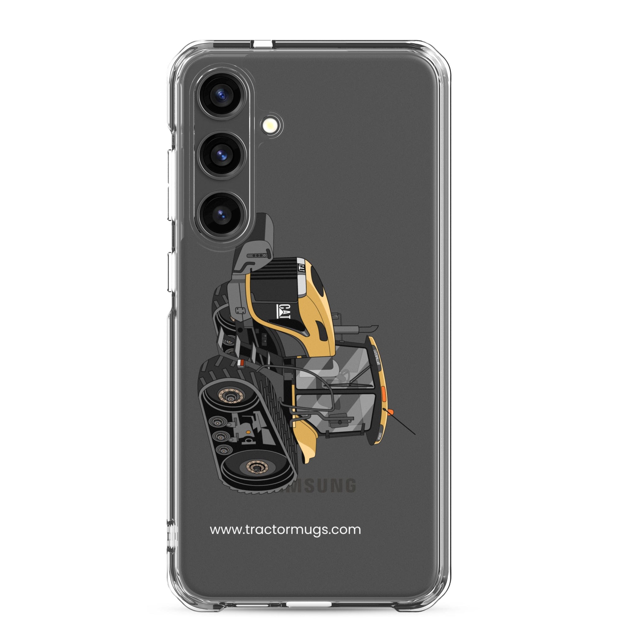 The Tractor Mugs Store Samsung Galaxy S24 Plus Challenger NT765A Crawler | Clear Case for Samsung® Quality Farmers Merch