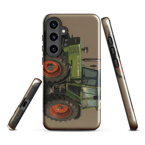 The Tractor Mugs Store Samsung Galaxy S24 Plus Fendt 308 LSA 4WD Oil Painting | Tough case for Samsung® Quality Farmers Merch