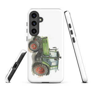 The Tractor Mugs Store Samsung Galaxy S24 Plus Fendt Farmer 308 C Watercolor | Tough case for Samsung® Quality Farmers Merch