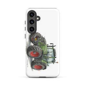 The Tractor Mugs Store Samsung Galaxy S24 Plus Fendt Favorit 818 Watercolor | Tough case for Samsung® Quality Farmers Merch