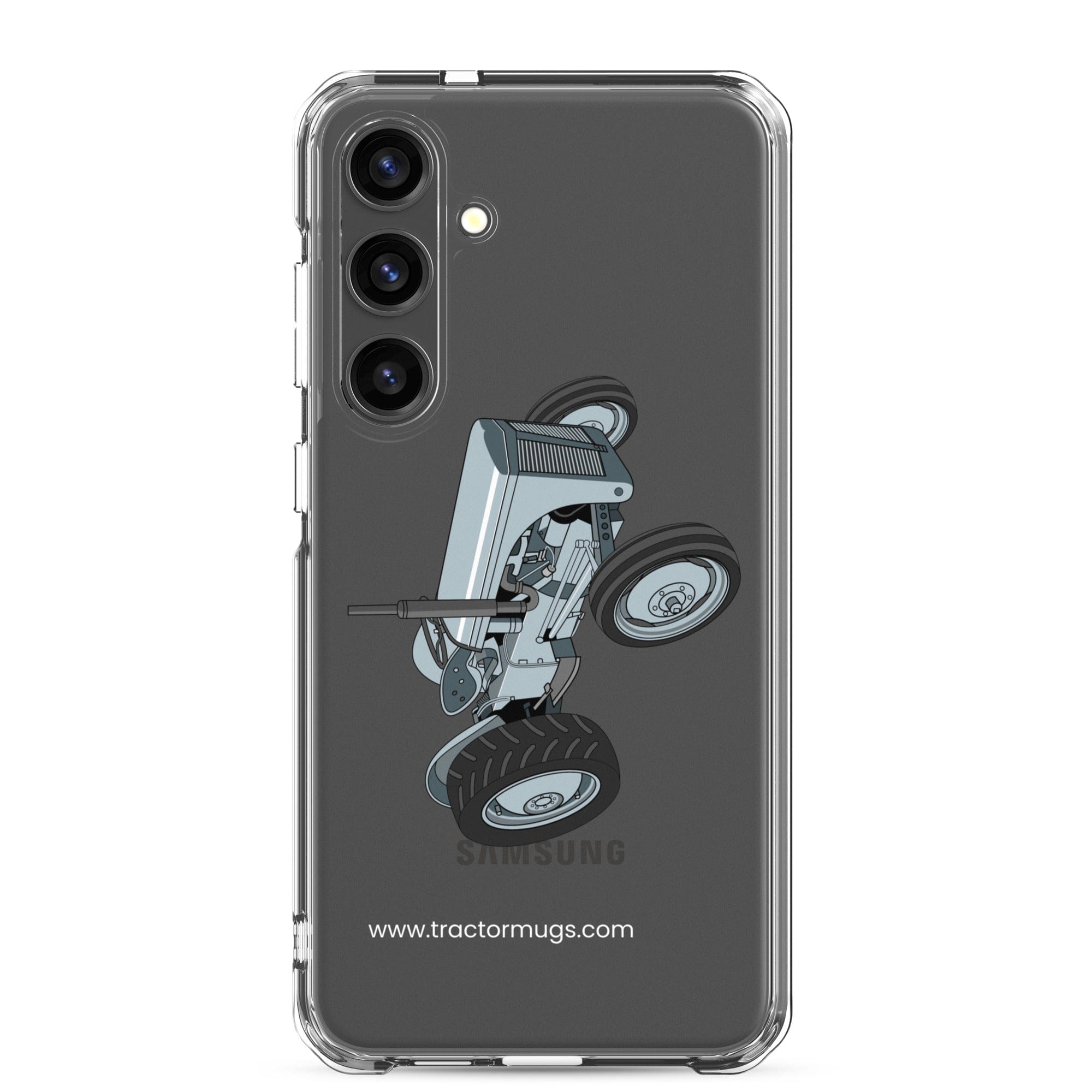 The Tractor Mugs Store Samsung Galaxy S24 Plus Ferguson TE 20 | Clear Case for Samsung® Quality Farmers Merch