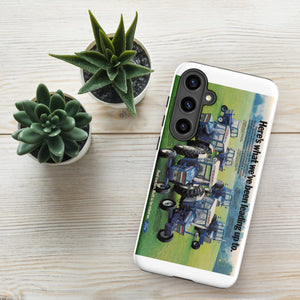 The Tractor Mugs Store Samsung Galaxy S24 Plus Ford '000 Series Advert | Tough case for Samsung® Quality Farmers Merch