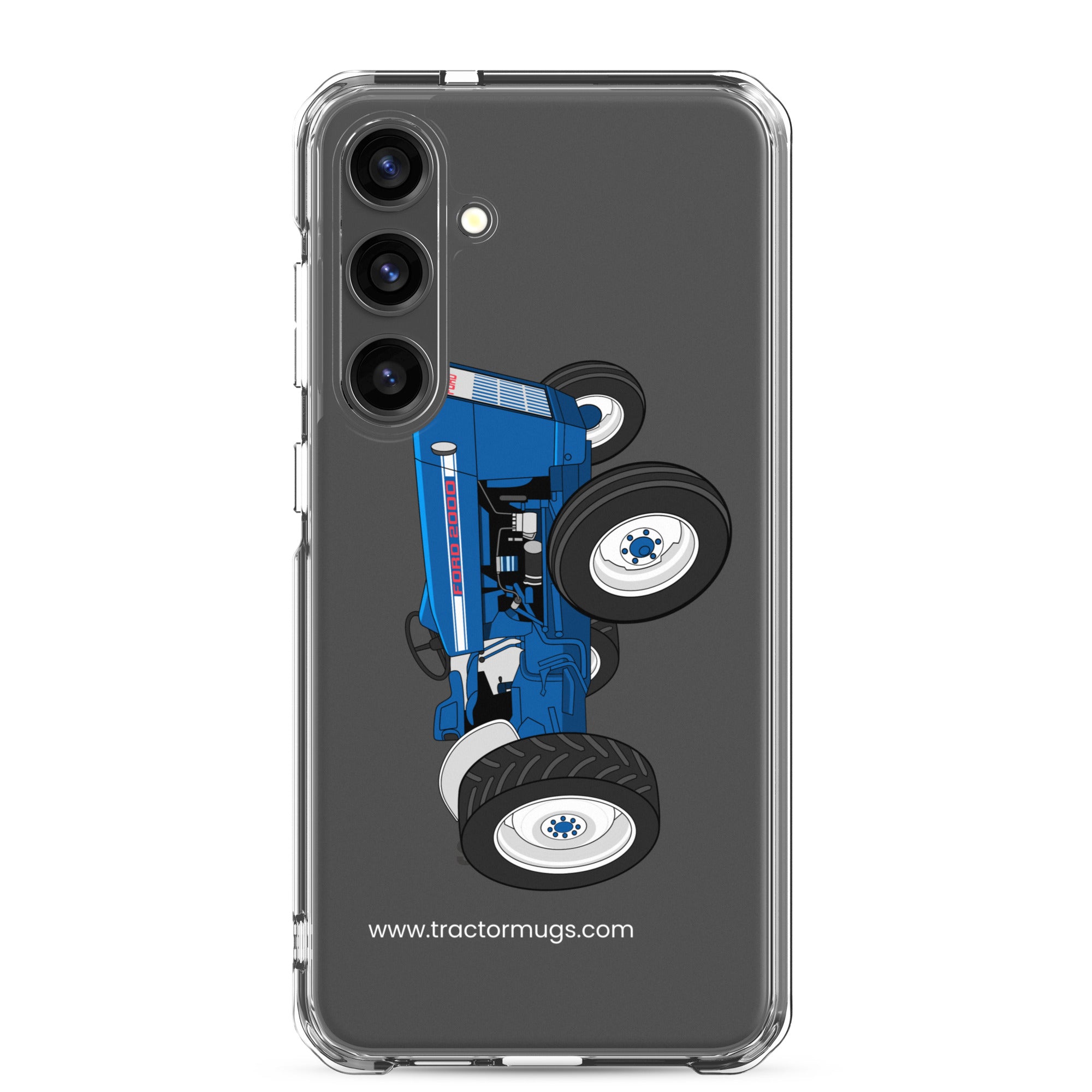 The Tractor Mugs Store Samsung Galaxy S24 Plus Ford 2000 (1963)   | Clear Case for Samsung® Quality Farmers Merch