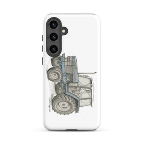 The Tractor Mugs Store Samsung Galaxy S24 Plus Ford 6640 Pencil Sketch | Tough case for Samsung® Quality Farmers Merch