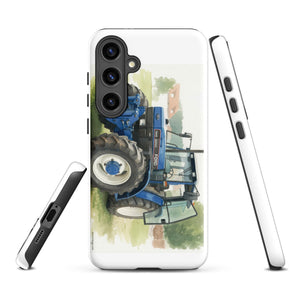 The Tractor Mugs Store Samsung Galaxy S24 Plus Ford 7840 Watercolor | Tough case for Samsung® Quality Farmers Merch