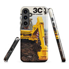The Tractor Mugs Store Samsung Galaxy S24 Plus JCB 3C II Advert | Tough case for Samsung® Quality Farmers Merch