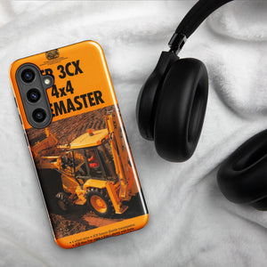 The Tractor Mugs Store Samsung Galaxy S24 Plus JCB 3CX Sitemaster Brochure | Tough case for Samsung® Quality Farmers Merch