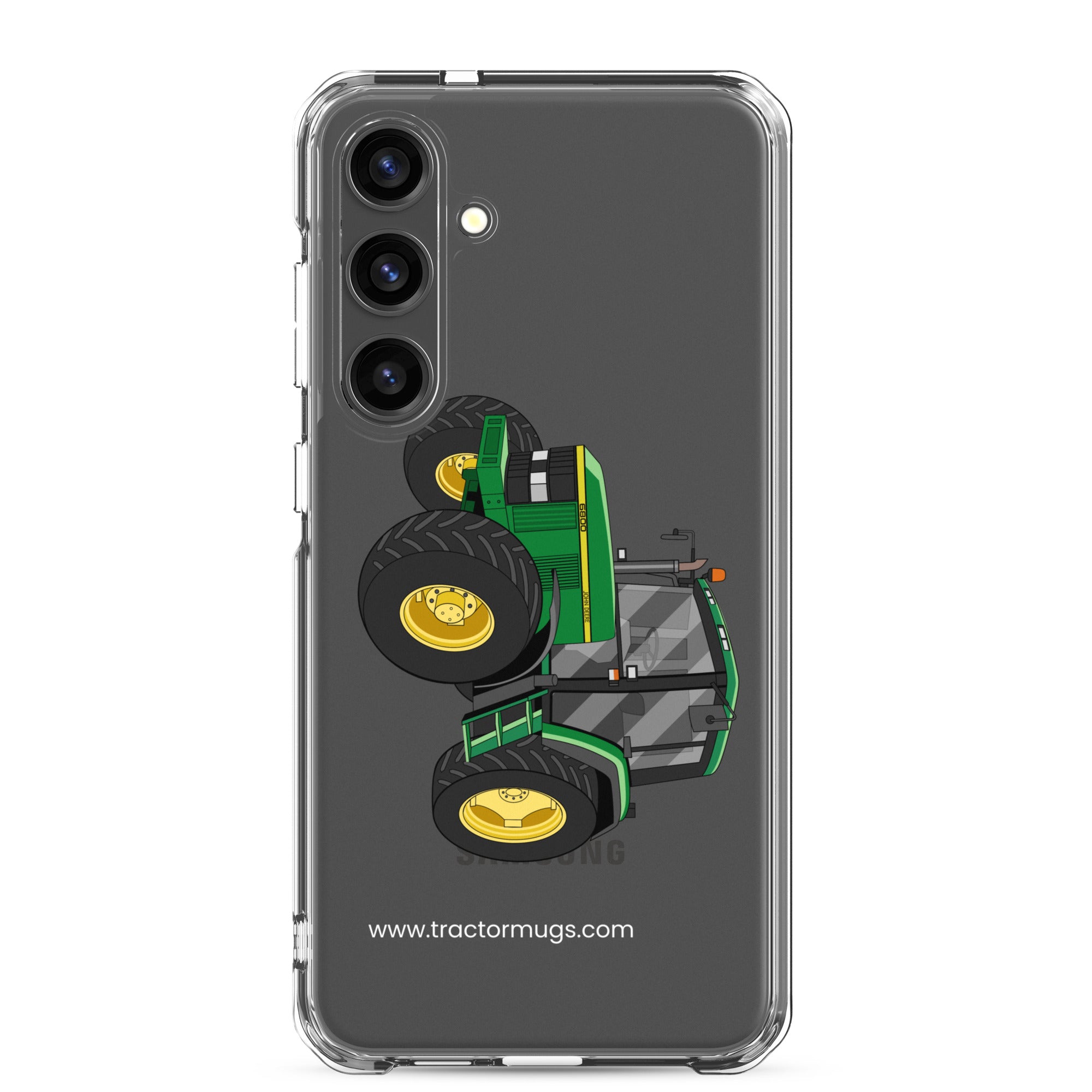 The Tractor Mugs Store Samsung Galaxy S24 Plus John Deere 6800 |  Clear Case for Samsung® Quality Farmers Merch