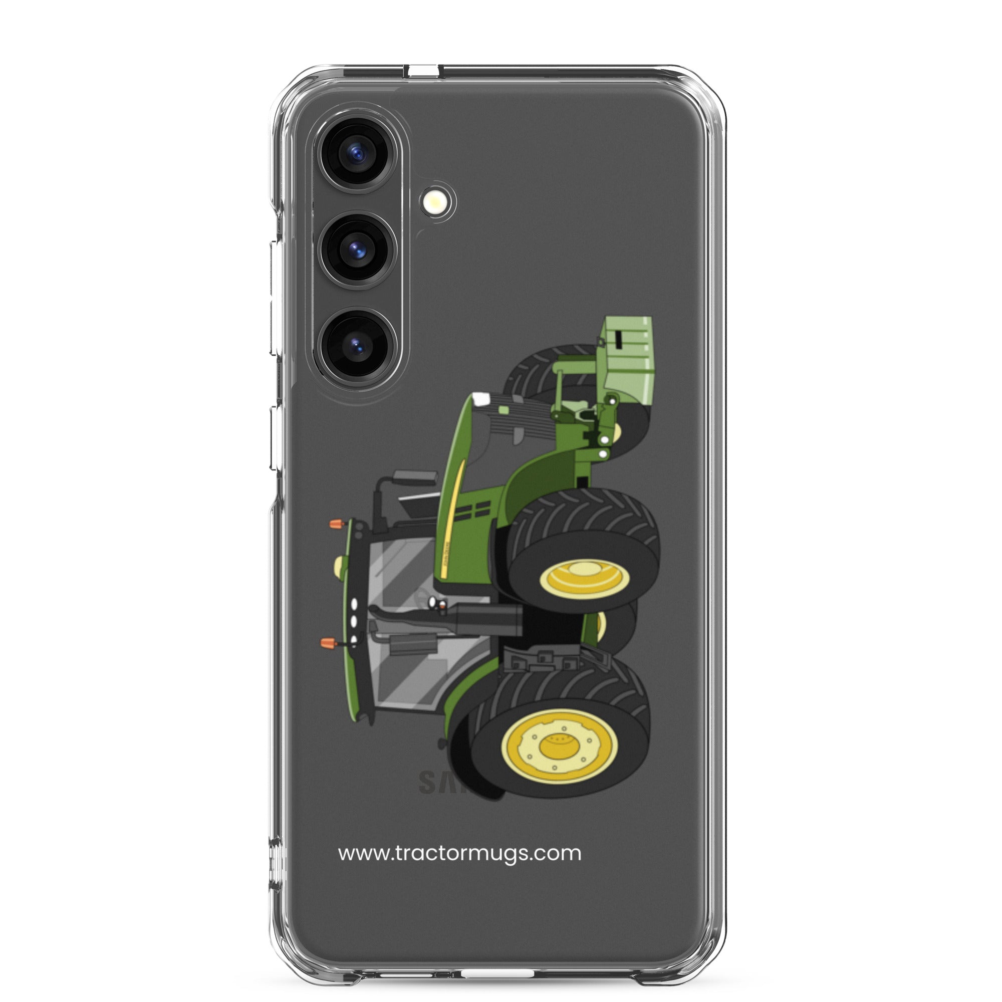 The Tractor Mugs Store Samsung Galaxy S24 Plus John Deere 7310R | Clear Case for Samsung® Quality Farmers Merch