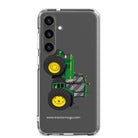 The Tractor Mugs Store Samsung Galaxy S24 Plus John Deere 7810 | Clear Case for Samsung® Quality Farmers Merch