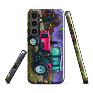 The Tractor Mugs Store Samsung Galaxy S24 Plus Renault 65-32 MX Splash Art | Tough case for Samsung® Quality Farmers Merch