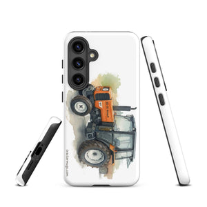 The Tractor Mugs Store Samsung Galaxy S24 Renault 65-32 MX Watercolor | Tough case for Samsung® Quality Farmers Merch