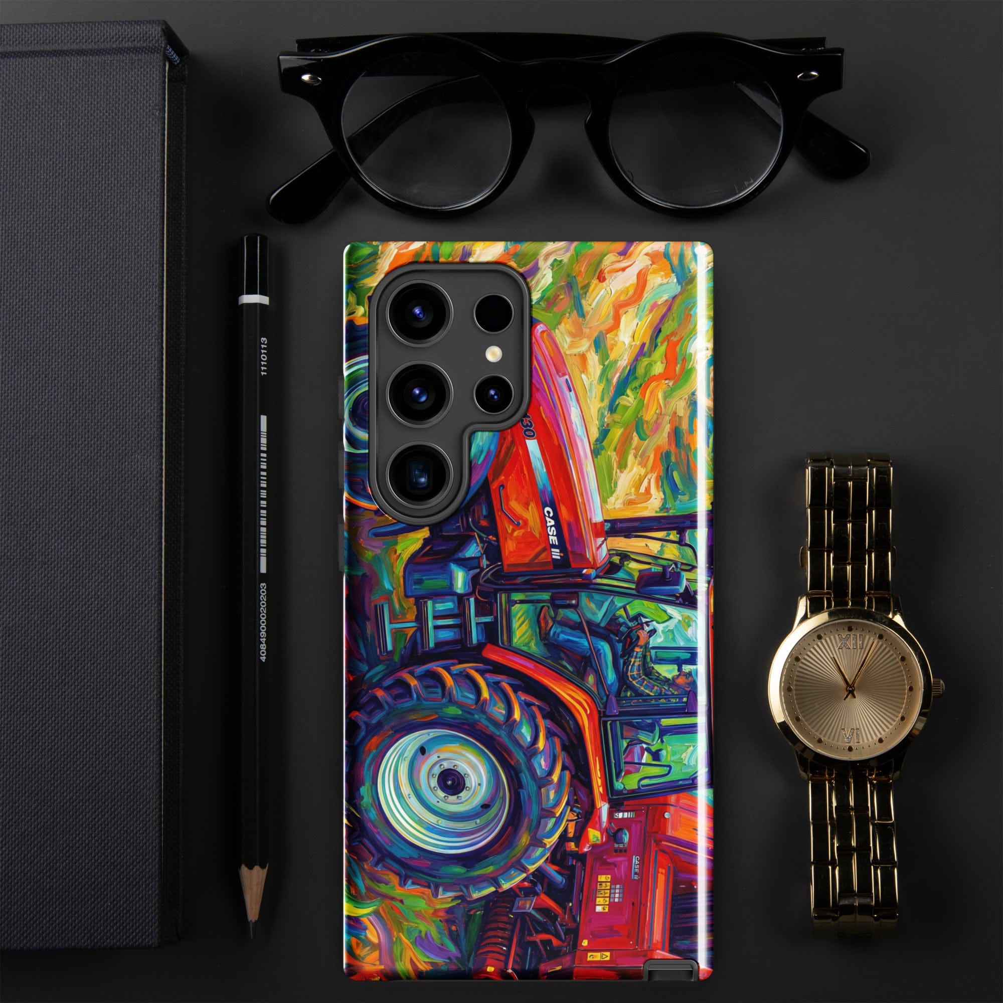 The Tractor Mugs Store Samsung Galaxy S24 Ultra CASE MX 130 | Splash Art Tough case for Samsung® Quality Farmers Merch