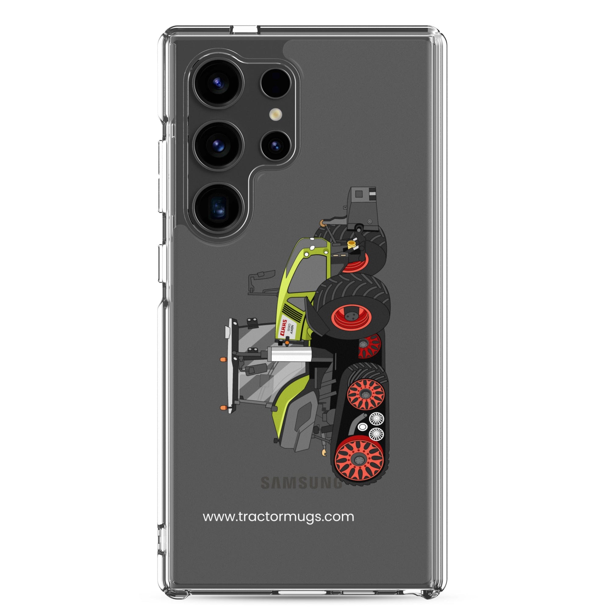 The Tractor Mugs Store Samsung Galaxy S24 Ultra Class Axion 930 | Clear Case for Samsung® Quality Farmers Merch