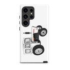 The Tractor Mugs Store Samsung Galaxy S24 Ultra David Brown 780 Selectamatic | Tough case for Samsung® Quality Farmers Merch