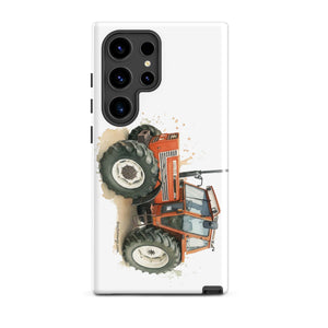 The Tractor Mugs Store Samsung Galaxy S24 Ultra FIAT 110-90 DT Watercolor | Tough case for Samsung® Quality Farmers Merch