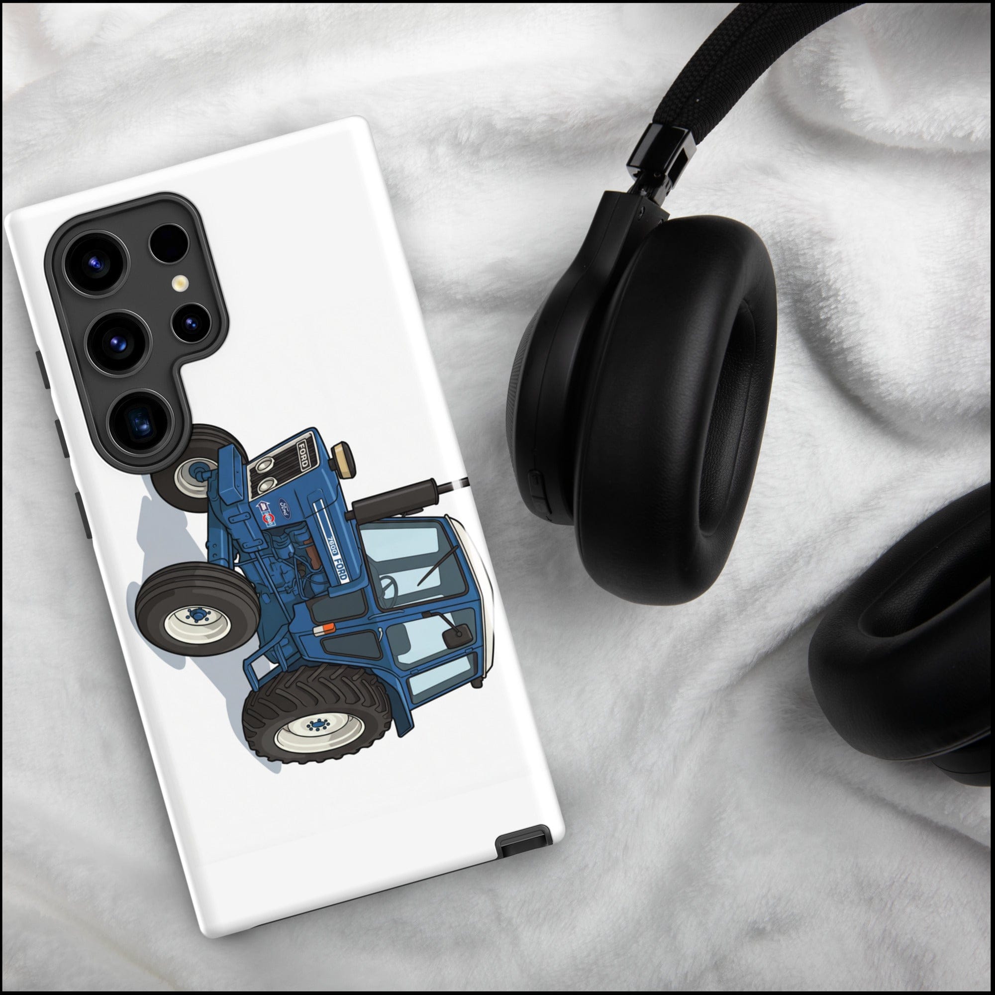 The Tractor Mugs Store Samsung Galaxy S24 Ultra Ford 7600 | Tough case for Samsung® Quality Farmers Merch