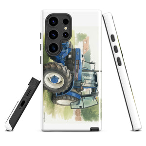 The Tractor Mugs Store Samsung Galaxy S24 Ultra Ford 7840 Watercolor | Tough case for Samsung® Quality Farmers Merch