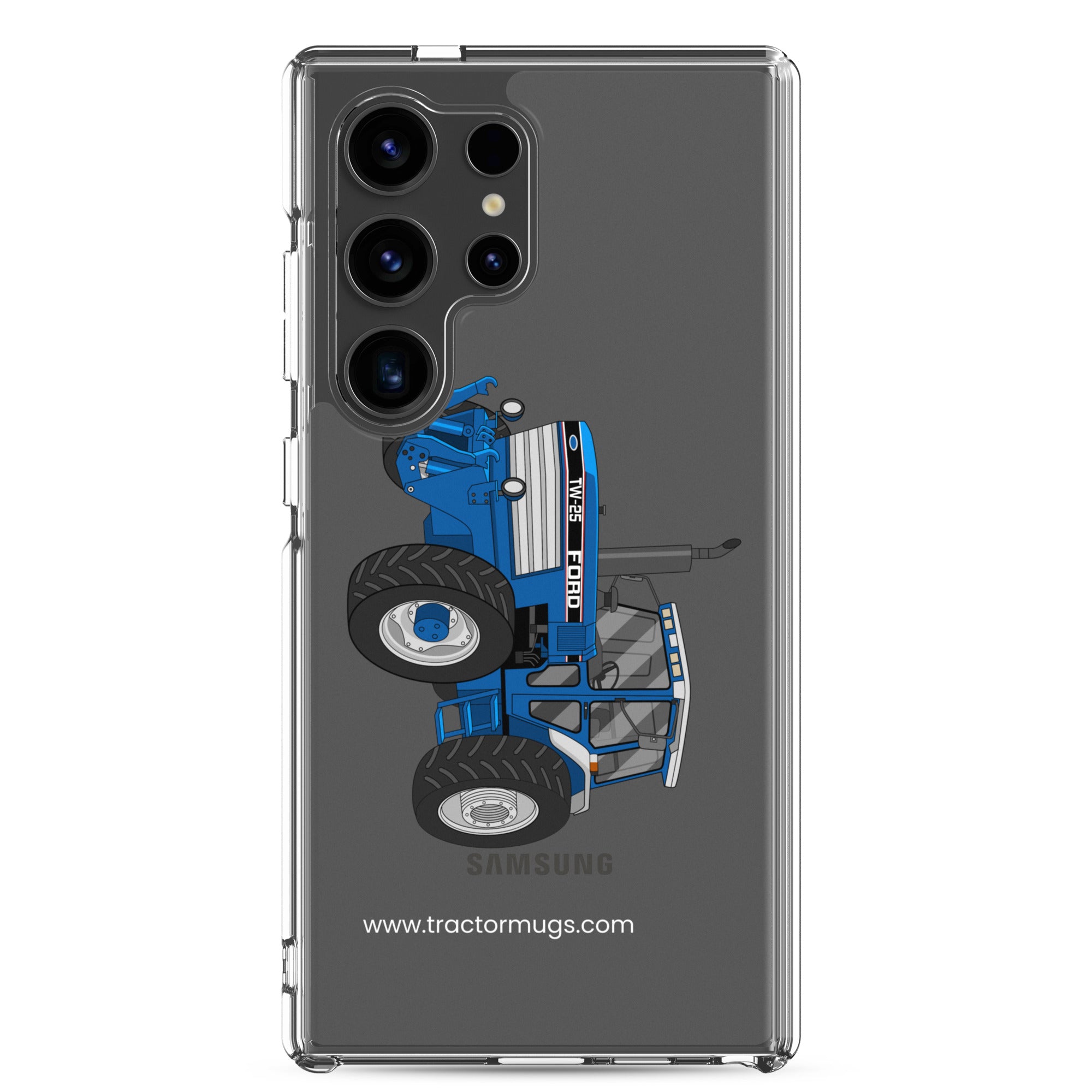 The Tractor Mugs Store Samsung Galaxy S24 Ultra Ford TW 25 |  Clear Case for Samsung® Quality Farmers Merch