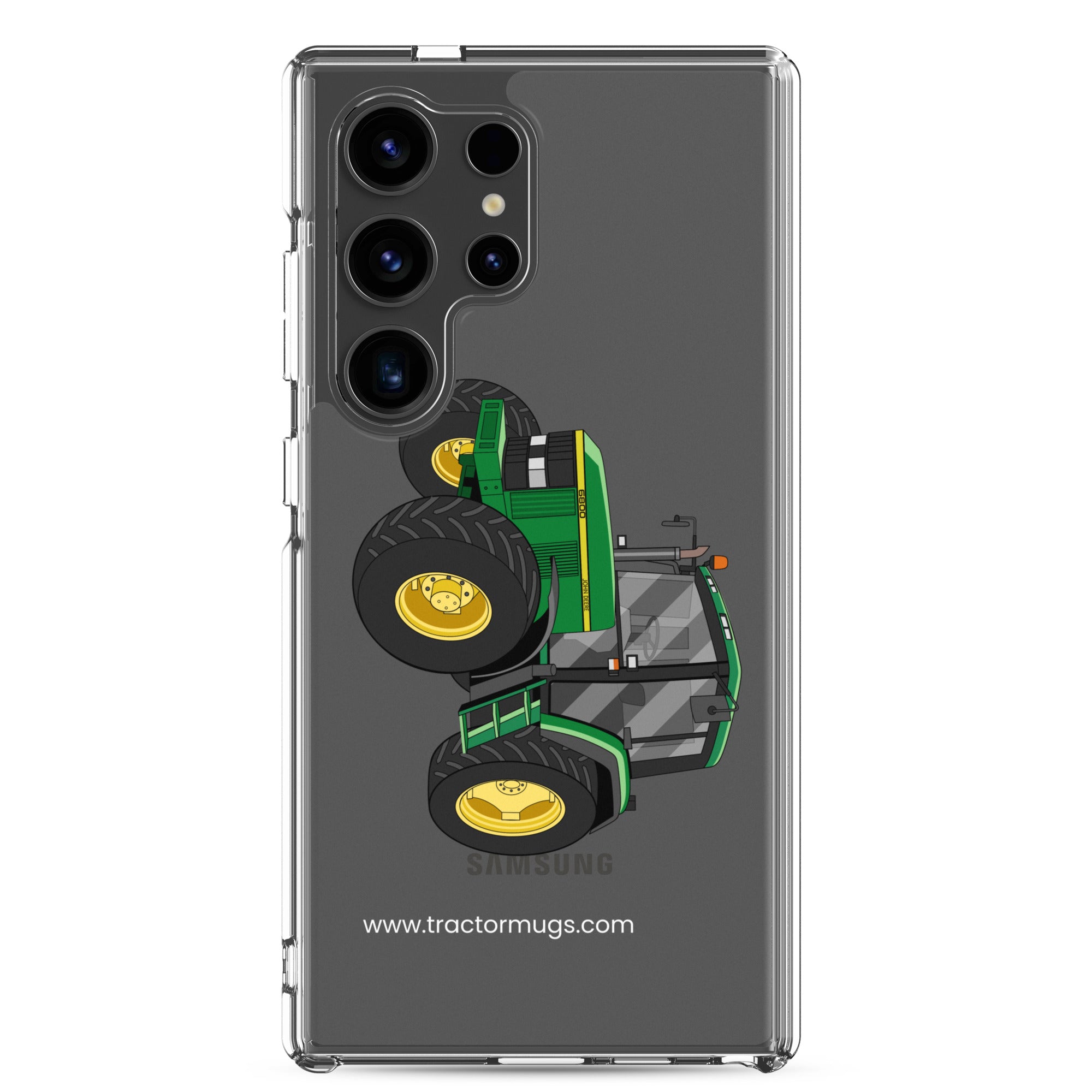 The Tractor Mugs Store Samsung Galaxy S24 Ultra John Deere 6800 |  Clear Case for Samsung® Quality Farmers Merch