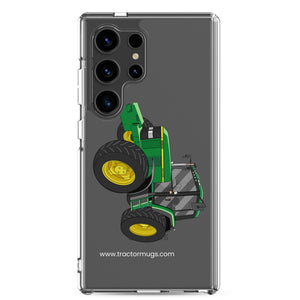 The Tractor Mugs Store Samsung Galaxy S24 Ultra John Deere 6900  | Clear Case for Samsung® Quality Farmers Merch