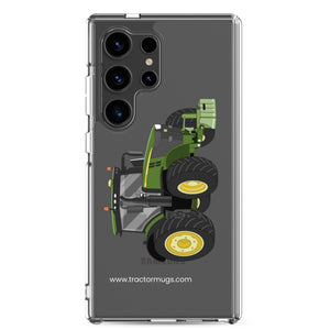 The Tractor Mugs Store Samsung Galaxy S24 Ultra John Deere 7310R | Clear Case for Samsung® Quality Farmers Merch