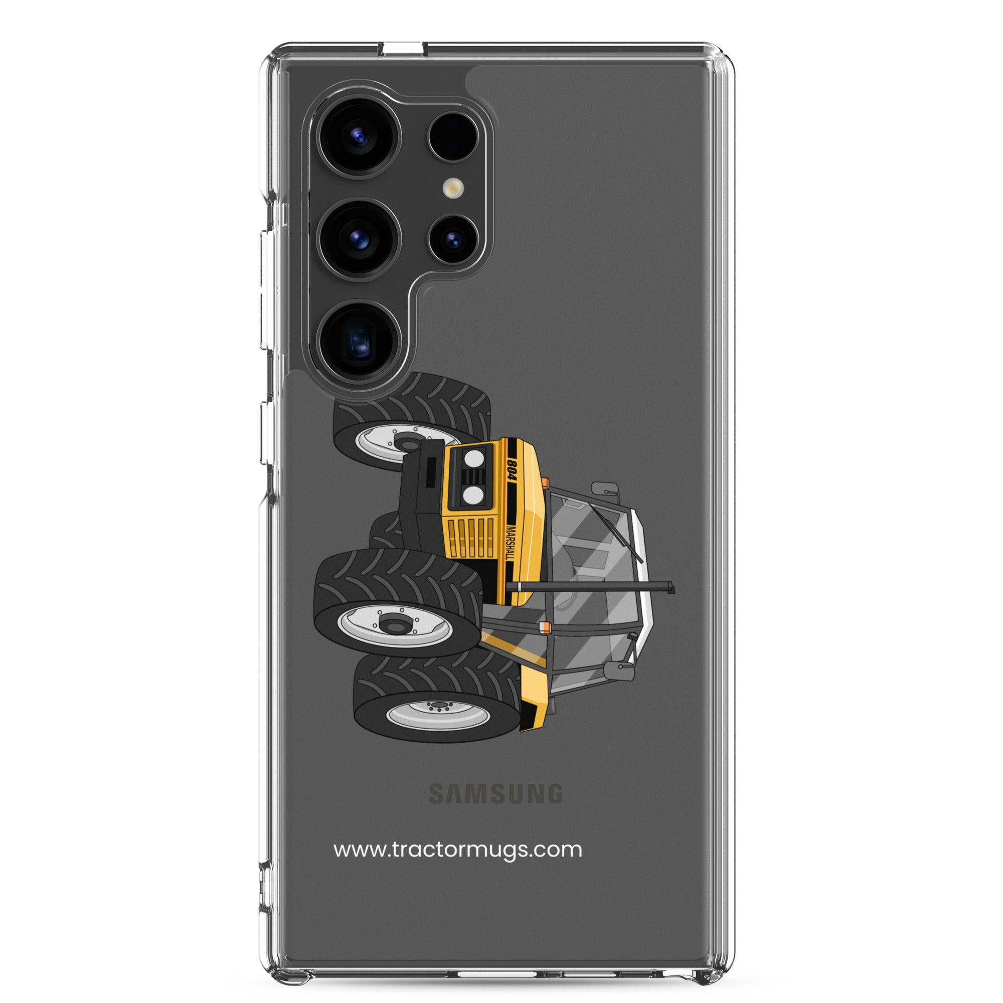 The Tractor Mugs Store Samsung Galaxy S24 Ultra Marshall 804 | Clear Case for Samsung® Quality Farmers Merch