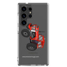 The Tractor Mugs Store Samsung Galaxy S24 Ultra Massey Ferguson 168   |  Clear Case for Samsung® Quality Farmers Merch