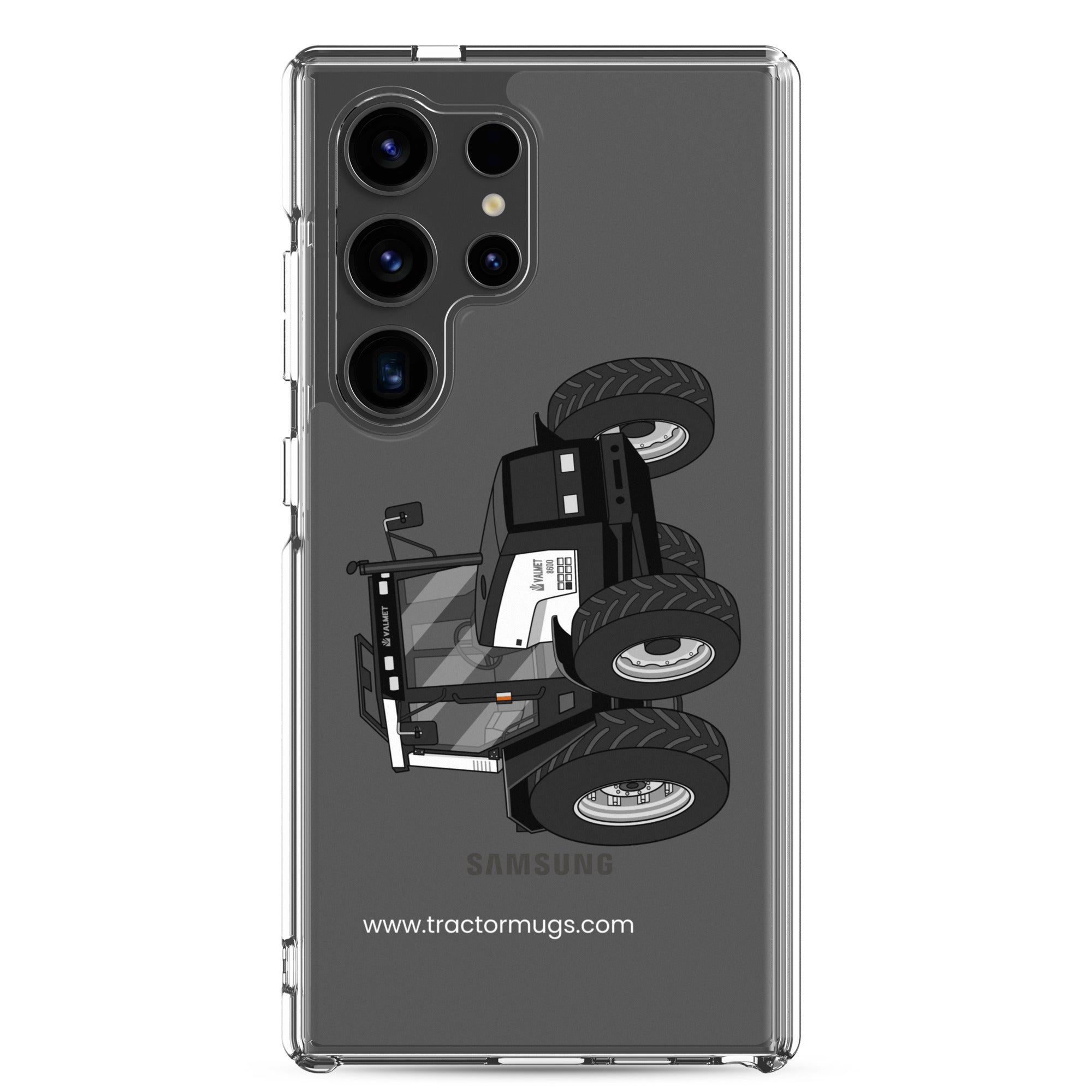 The Tractor Mugs Store Samsung Galaxy S24 Ultra Valmet Mega 8600 | Clear Case for Samsung® Quality Farmers Merch