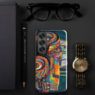 The Tractor Mugs Store Samsung Galaxy S25 Deutz Fahr DX 140 | Splash Art Tough case for Samsung® Quality Farmers Merch