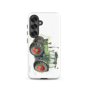 The Tractor Mugs Store Samsung Galaxy S25 Fendt 308 LSA 4WD Watercolor | Tough case for Samsung® Quality Farmers Merch