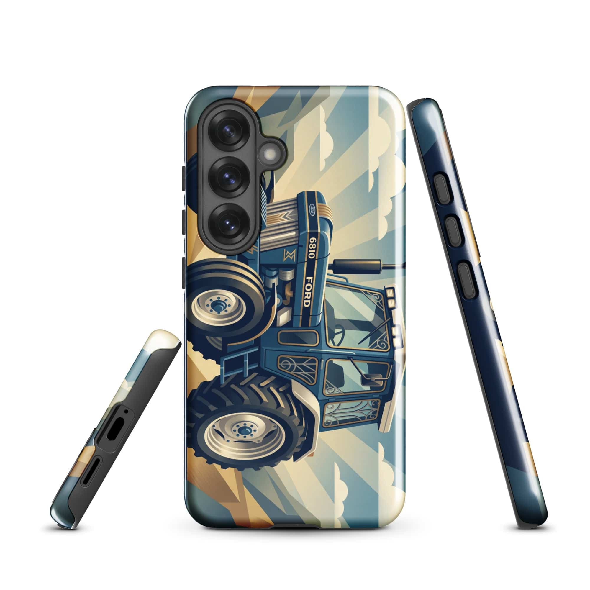 The Tractor Mugs Store Samsung Galaxy S25 Ford 6810 2WD | Art Deco Tough case for Samsung® Quality Farmers Merch