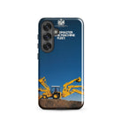 The Tractor Mugs Store Samsung Galaxy S25 JCB 3CX Sitemaster Advert (1988) | Tough case for Samsung® Quality Farmers Merch