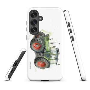 The Tractor Mugs Store Samsung Galaxy S25 Plus Fendt 308 LSA 4WD Watercolor | Tough case for Samsung® Quality Farmers Merch