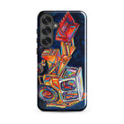 The Tractor Mugs Store Samsung Galaxy S25 Plus JCB 3C II | Splash Art Tough case for Samsung® Quality Farmers Merch