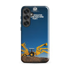 The Tractor Mugs Store Samsung Galaxy S25 Plus JCB 3CX Sitemaster Advert (1988) | Tough case for Samsung® Quality Farmers Merch