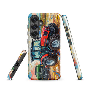The Tractor Mugs Store Samsung Galaxy S25 SAME Dorado Natural 70 (Stage V) Splash Art | Tough case for Samsung® Quality Farmers Merch
