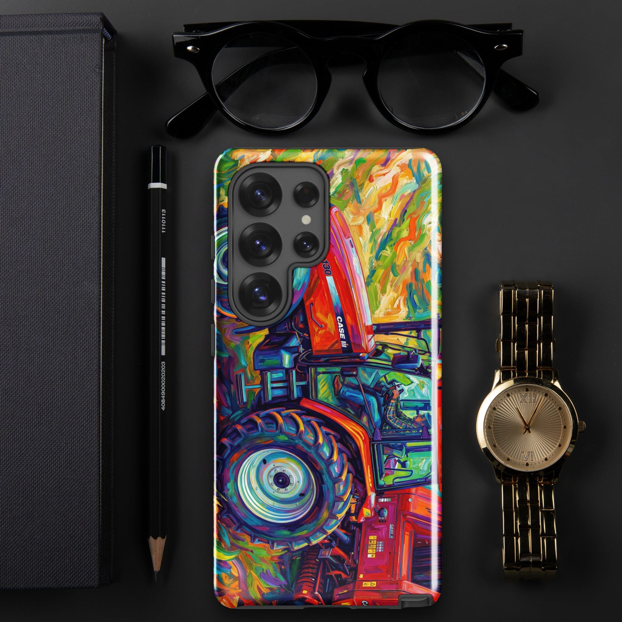 The Tractor Mugs Store Samsung Galaxy S25 Ultra CASE MX 130 | Splash Art Tough case for Samsung® Quality Farmers Merch