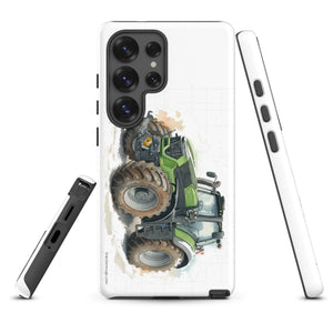 The Tractor Mugs Store Samsung Galaxy S25 Ultra Deutz-Fahr 9340 Watercolor | Tough case for Samsung® Quality Farmers Merch