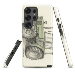 The Tractor Mugs Store Samsung Galaxy S25 Ultra Fendt 308 LSA 4WD Pencil Sketch | Tough case for Samsung® Quality Farmers Merch