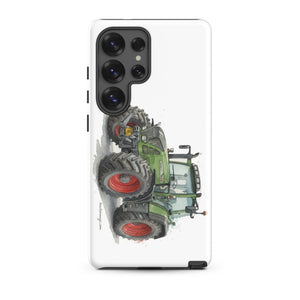 The Tractor Mugs Store Samsung Galaxy S25 Ultra Fendt Favorit 818 Watercolor | Tough case for Samsung® Quality Farmers Merch
