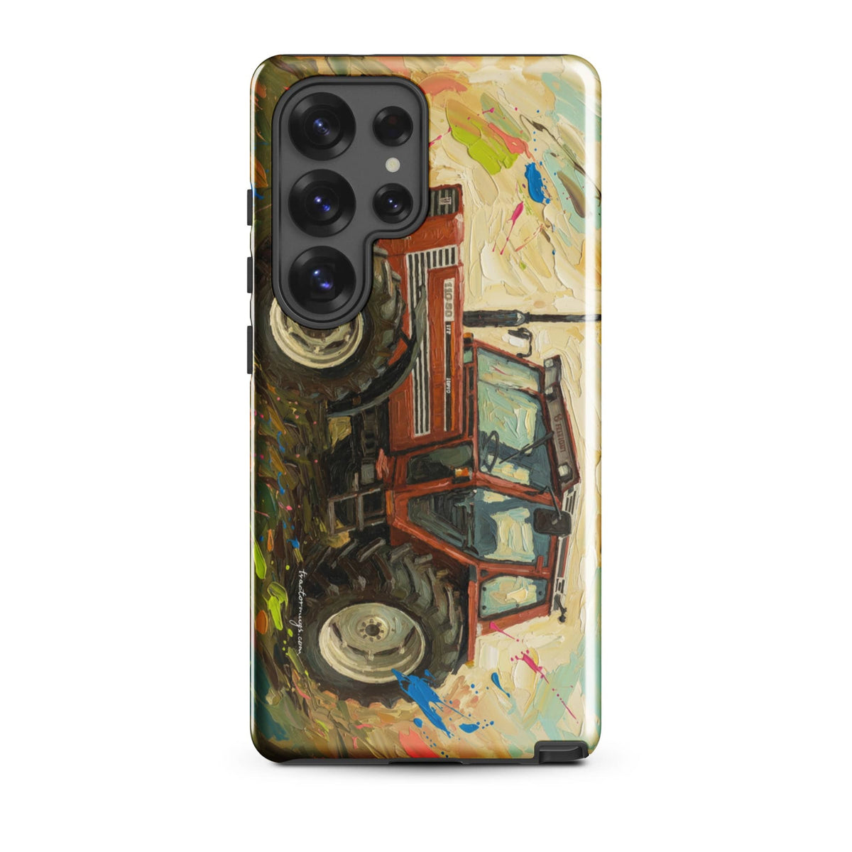 The Tractor Mugs Store Samsung Galaxy S25 Ultra FIAT 110-90 DT Splash Art | Tough case for Samsung® Quality Farmers Merch