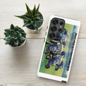 The Tractor Mugs Store Samsung Galaxy S25 Ultra Ford '000 Series Advert | Tough case for Samsung® Quality Farmers Merch