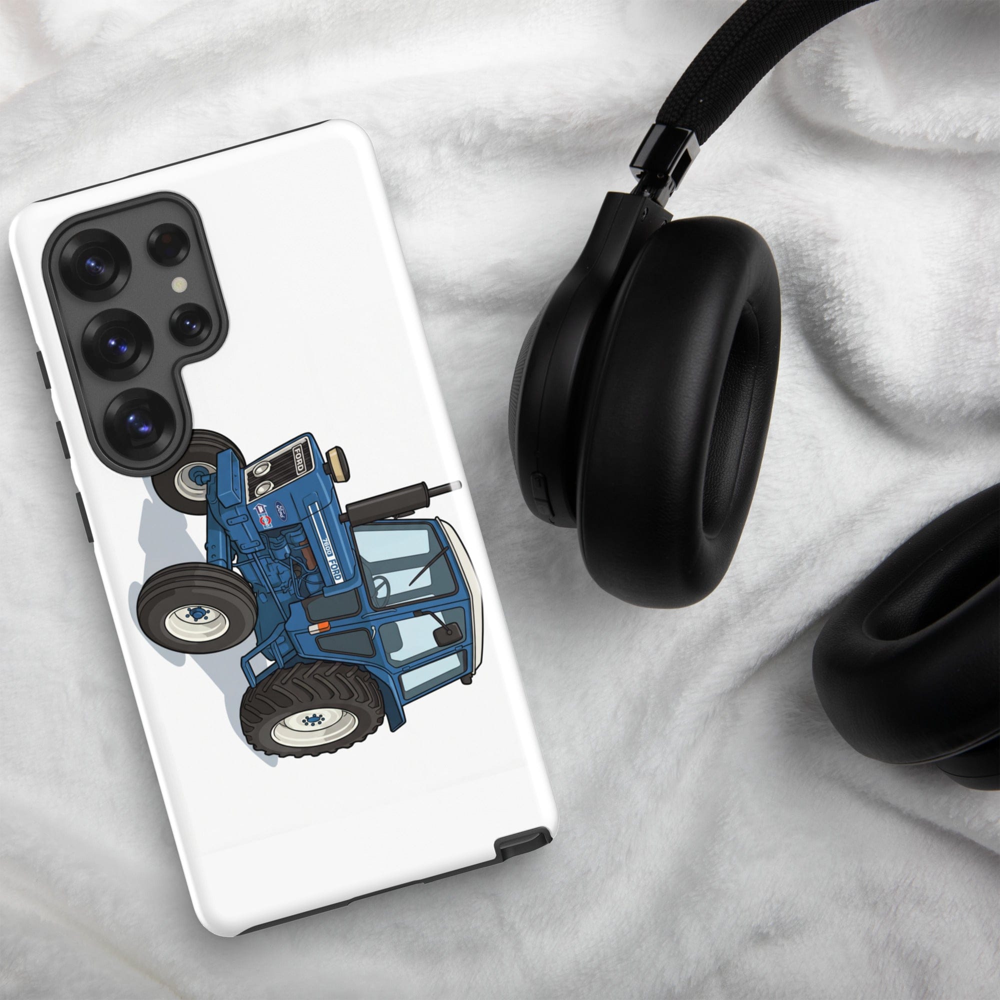 The Tractor Mugs Store Samsung Galaxy S25 Ultra Ford 7600 | Tough case for Samsung® Quality Farmers Merch