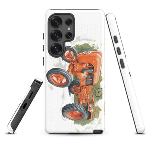 The Tractor Mugs Store Samsung Galaxy S25 Ultra Porsche Diesel A111 Watercolor | Tough case for Samsung® Quality Farmers Merch