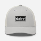 The Tractor Mugs Store Silver Oasis Style Retro Dairy | Trucker Cap Quality Farmers Merch
