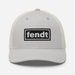 The Tractor Mugs Store Silver Oasis Style Retro Fendt | Trucker Cap Quality Farmers Merch
